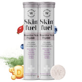 Wellbeing Nutrition Skin Fuel: Collagen, L-Glutathione & Hyaluronic Acid Effervescent Tabs (30 Count)