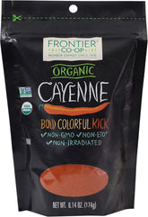 فلفل الكايين (Cayenne Pepper) العضوي المطحون - 6.14 أونصة - نكهة حارقة قوية لتعزيز النكهات والصحة