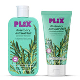 PLIX The Plant Fix Rosemary Anti Hairfall Regime | Advanced Shampoo & Conditioner Set