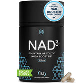 HPN Supplements NAD3 NAD+ Booster - 311mg, 120 Capsules (2 Month Supply)