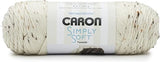 "Caron Simply Soft Yarn (Off-White 3-Pack) - Soft & Smooth Acrylic Yarn for Knitting & Crochet"