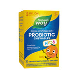 Nature's Way Primadophilus Kids Probiotic - Orange Flavor, 3 Billion CFU, 30 Chewable Tablets