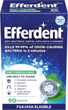 Efferdent Deep Clean Retainer & Denture Tablets - Minty Fresh, 90 Ct