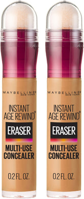 Maybelline Instant Age Rewind Eraser Dark Circles Treatment Concealer - Caramel, 0.2 Fl Oz (Pack of 2)