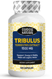 Oladole Natural Tribulus Terrestris Capsules, 1500mg, 120 Count