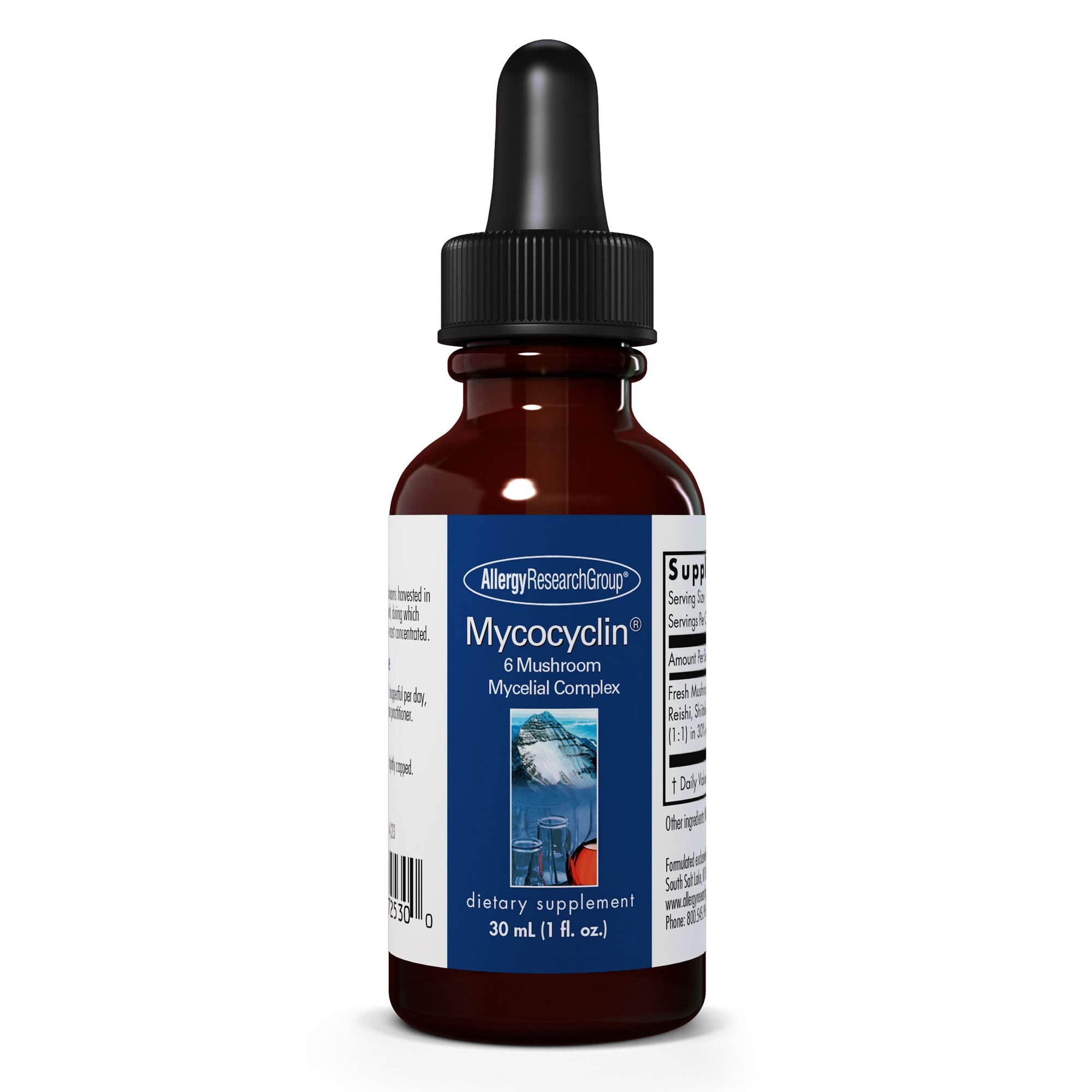 Allergy Research Group Mycocyclin Mushroom Extract - 30 mL - Immune Support Supplement
