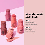 e.l.f. Monochromatic Multi Stick - Glistening Peach: Eyes, Lips, & Cheeks