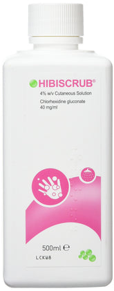 Hibiwash Skin Wash - Antimicrobial Skin Cleanser 500ml