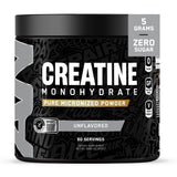 All Black Everything Creatine Monohydrate - 60 Servings, Unflavored Micronized Powder for Muscle Support & Energy