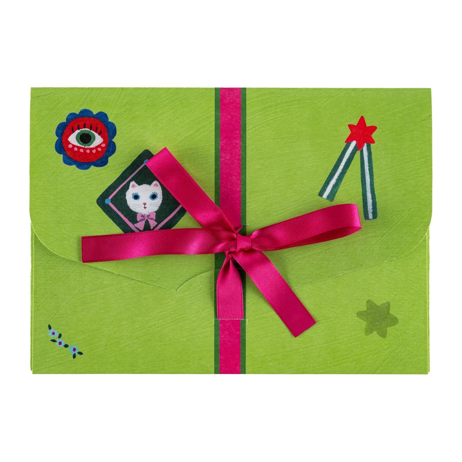 Hobonichi White Cat’s Mini Folder by Yumi Kitagishi - Stationery Accessory