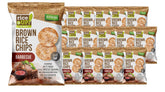 Rice Up! Whole Grain Barbecue Rice Chips - 50 Packs of 25g Crunchy Snacks