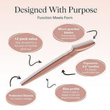 Kitsch, Facial Dermaplaner, 12 Count