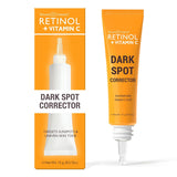 LIVAURA Retinol + Vitamin C Dark Spot Corrector Serum - Spotless Radiance, Evens Skin Tone, Targets Sun Damage & Dark Spots, Enhances Luminosity with Vitamin B3 Niacinamide & Retinol - 0.5 Oz