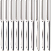 MAKINGTEC 10Pcs Women Eyebrow Razor, Facial Shaver Razor, Brow Shaper Eyebrow Trimmer, Sharp Dermaplaning Tool