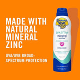 Banana Boat Mineral Sunscreen SPF 50 - Sensitive Skin (Twin Pack)