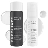 Paula's Choice SKIN PERFECTING 8% AHA Gel Exfoliant & 2% BHA Liquid Duo - Facial Exfoliants for Blackheads, Pores & Fine Lines