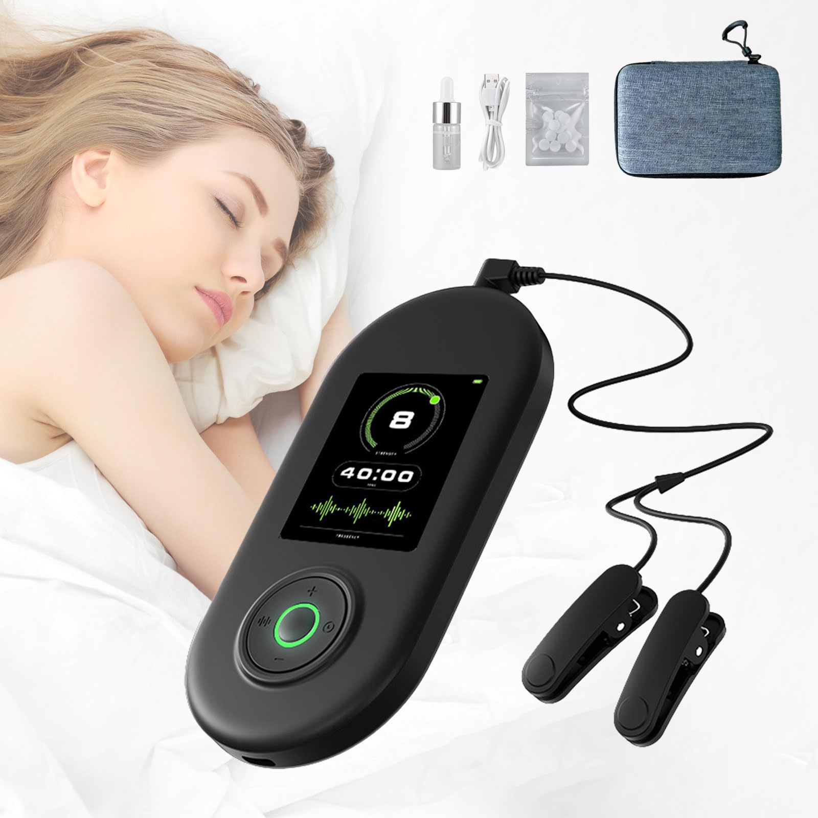 Portable CES Vagus Nerve Stimulation Device for Deep Sleep Aid