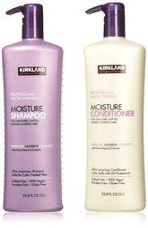 Kirkland Signature Professional Moisture Shampoo & Conditioner Bundle - 33.8 Oz Each