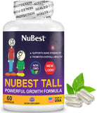 NuBest Tall - Natural Growth Formula for Kids & Teens - Bone Strength & Healthy Growth Supplement - 1 Pack
