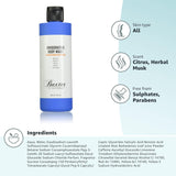 Baxter غسول للجسم منشط برائحة الحمضيات والمسك العشبي - جل خالٍ من الكبريتات، ٢٣٦ مل