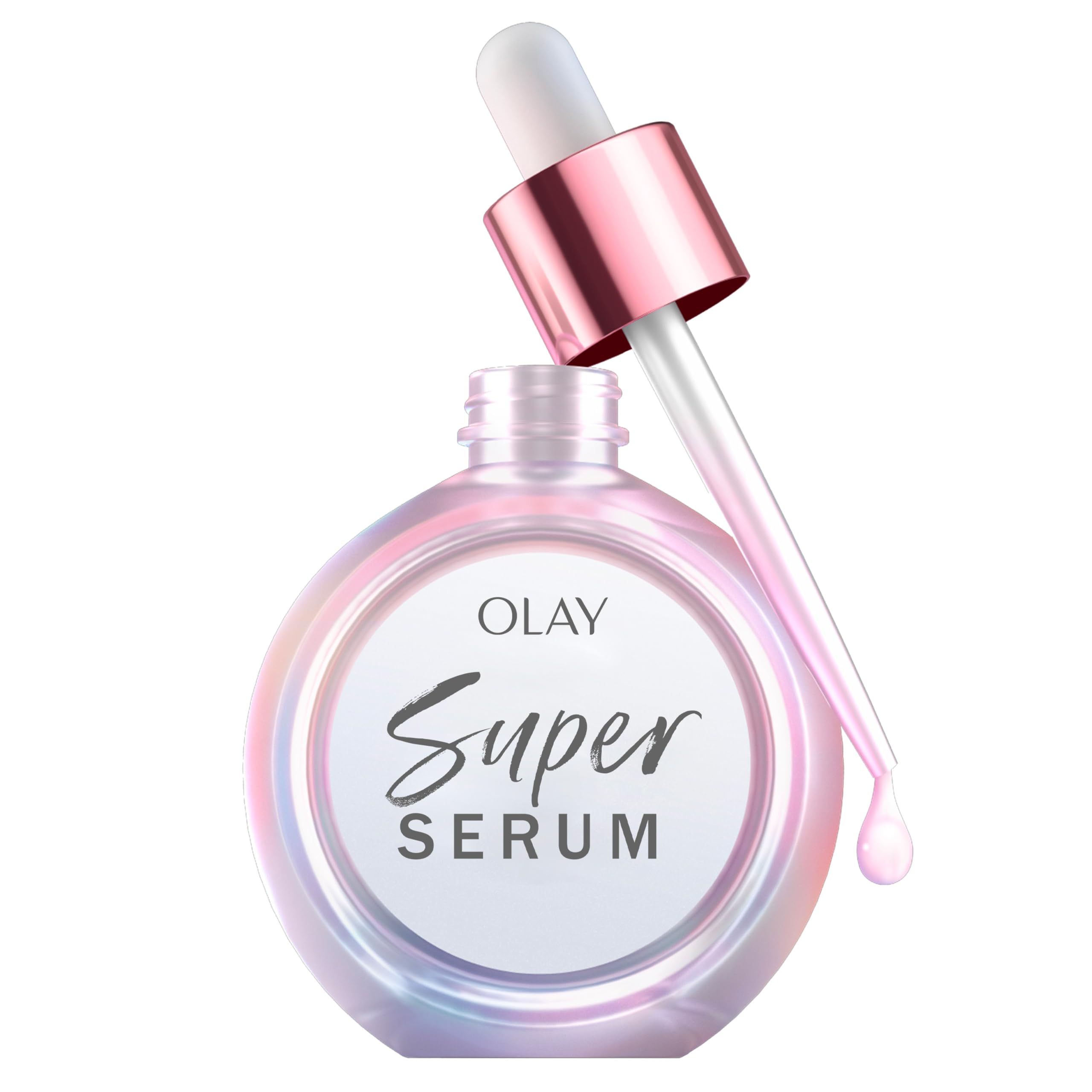 Olay Super Serum – Niacinamide, Vitamin C, Collagen Peptide & AHA Anti-Aging Serum 1.0 oz