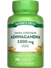 Nature's Truth 3000mg Ashwagandha Extract - Extra Strength 90 Count Supplement