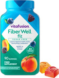 Vitafusion Fiber Well Fit Gummies Supplement, 90 Count (Packaging May Vary)