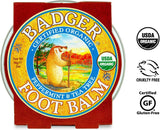 بادجر بلسم القدم: تخفيف مهدئ بالنعناع وشجرة الشاي للقدم المتعب