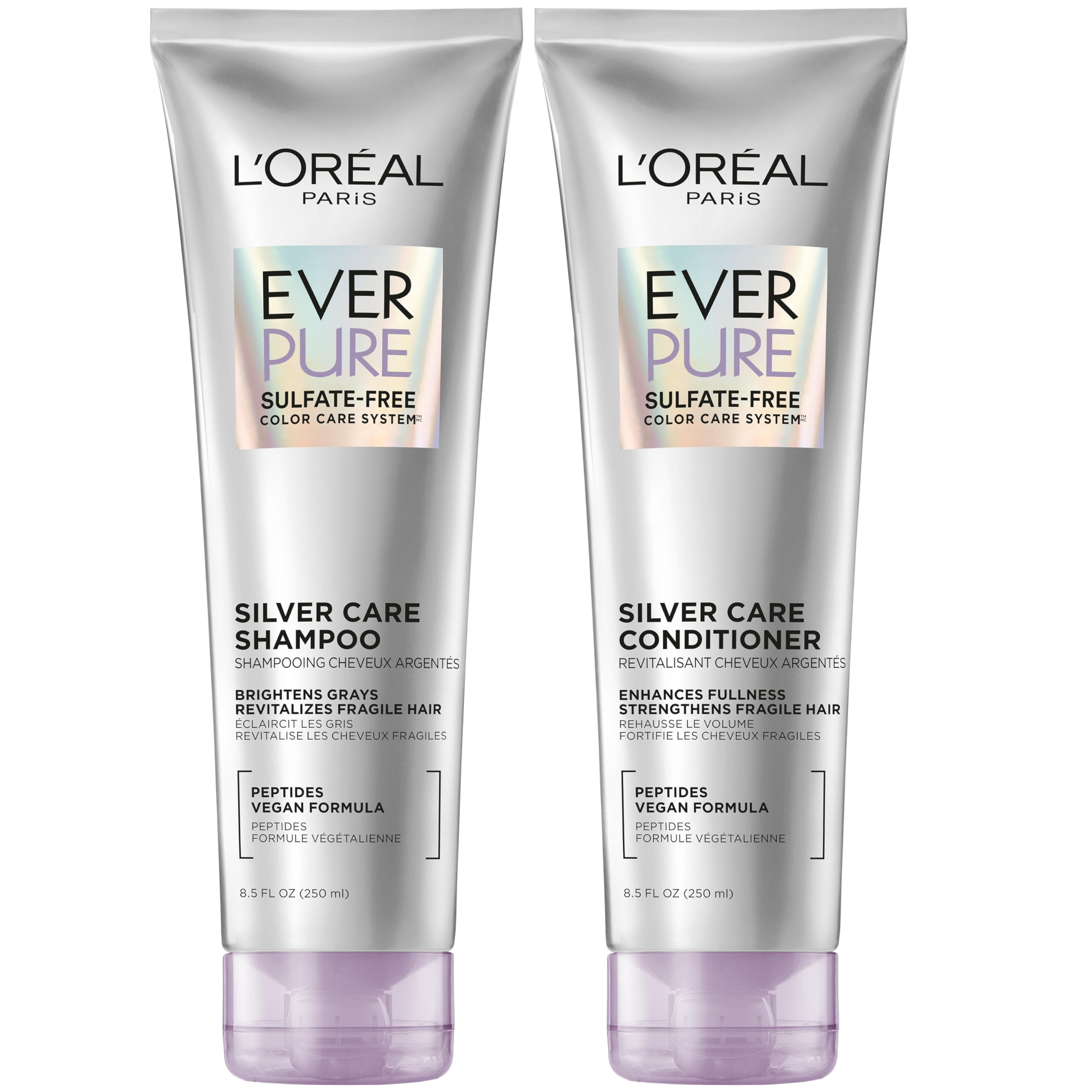 L'Oreal Paris EverPure Silver Care Shampoo and Conditioner Set - 1 Kit
