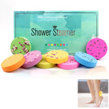 8 Pack Aromatherapy Shower Steamers & Shower Bombs Gift Set with Natural Essential Oils for Relaxation