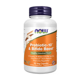 Now Foods Probiotic-10 & Bifido Boost 25 Billion - 90 Veg Capsules
