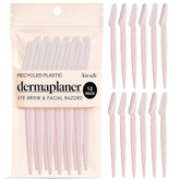 Kitsch Dermaplaning Tool - 12 Pieces Face Razor for Women, Eyebrow Razor & Facial Hair Removal
