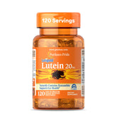 Puritan's Pride Lutein + Zeaxanthin Eye Health Supplement - 120 Softgels