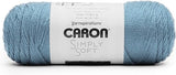 "Caron Simply Soft Yarn - Light Country Blue (6 oz)"