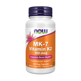 Now Foods MK-7 Vitamin K2 | 100 mcg | Supports Bone & Cardiovascular Health | 120 Veg Capsules