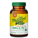 MegaFood Baby & Me 2 Prenatal DHA & Choline - 60 Capsules