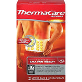 ThermaCare Lower Back & Hip HeatWraps - 8-Hour Relief, Size 2 Count