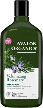 Avalon Organics Volumizing Rosemary Shampoo - 2 x 11 fl oz (Pack of 2)