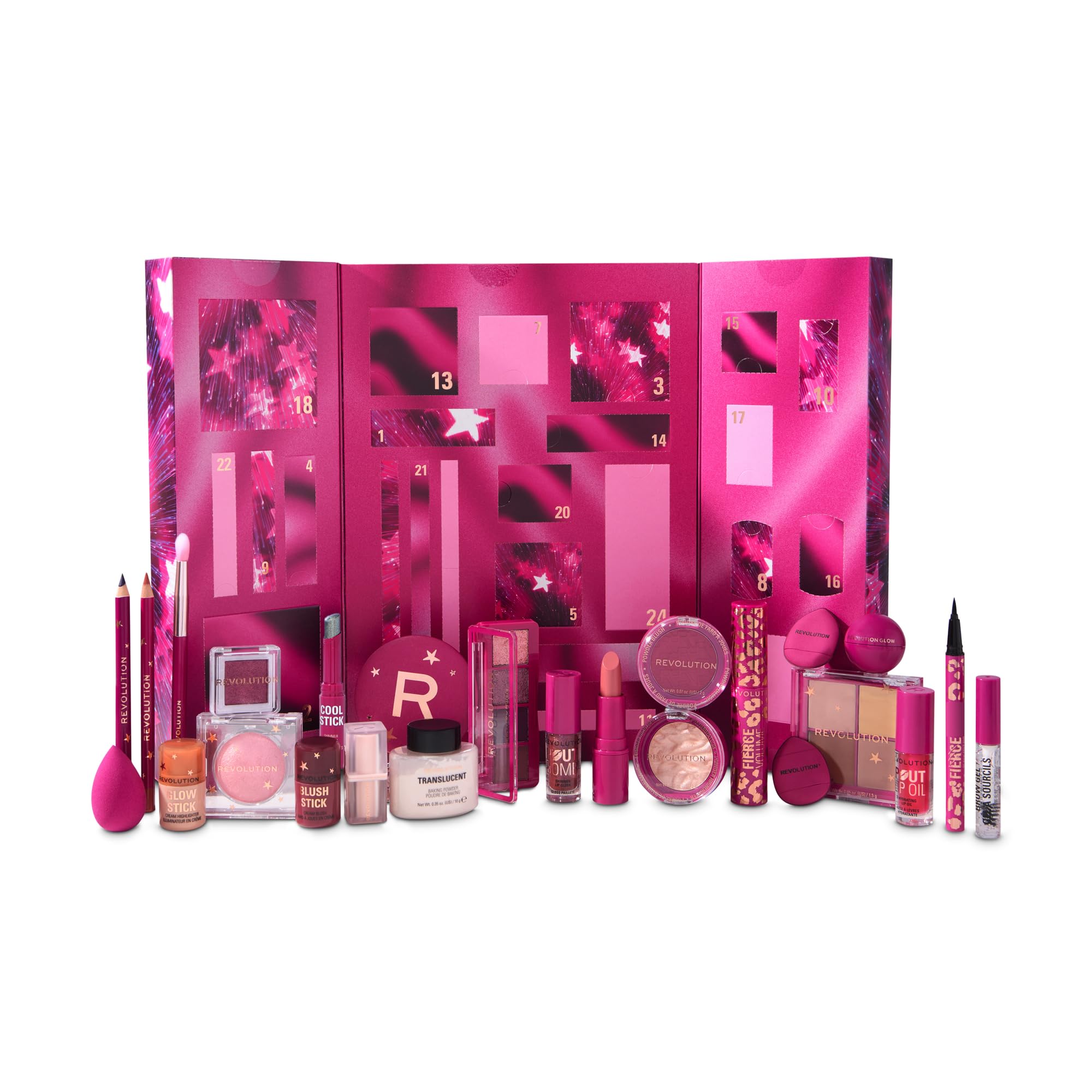 Revolution Beauty Makeup Advent Calendar 2025 - 24 Vegan & Cruelty-Free Products