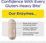 Enzymedica GlutenEase: إنزيمات هضم الجلوتين DPP-IV، ١٢٠ كبسولة