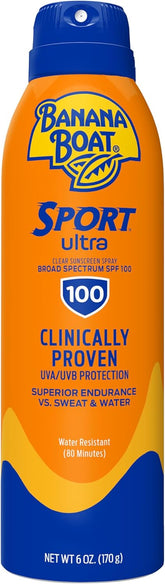 Banana Boat UltraMist Sport Sunscreen Spray SPF 100