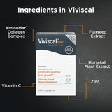 Viviscal Men's Hair Growth Supplements - Clinically Proven Collagen Complex for Thicker Fuller Hair | 180 Tablets (3 Month Supply)