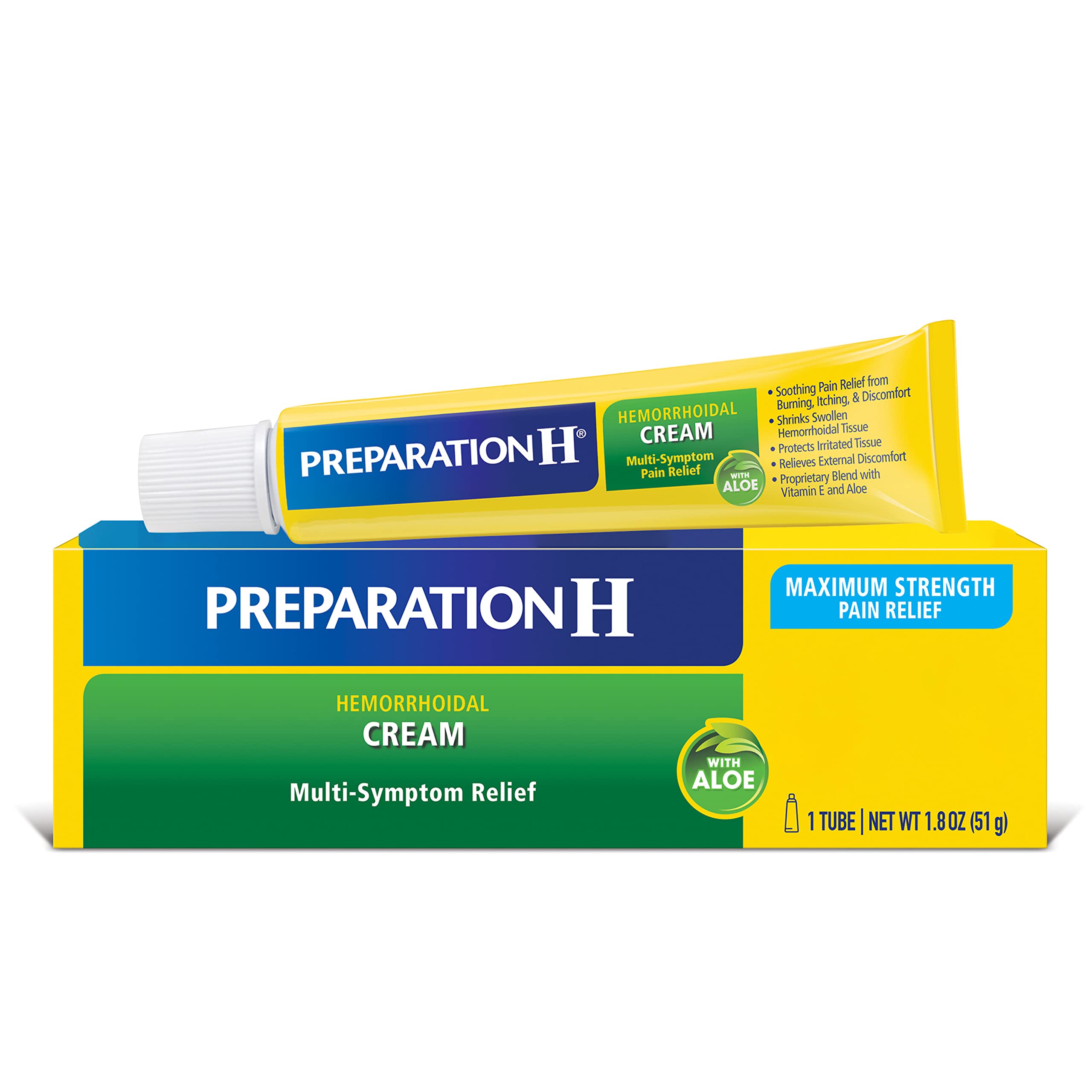 Preparation H Hemorrhoid Treatment Cream - 1.8 oz Relief