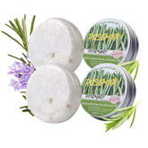 2Pack Rosemary Shampoo Bar for Hair Growth & Deep Cleansing - Anti Hair Loss Solid Shampoo Soap