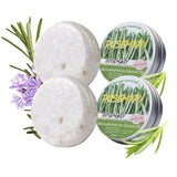 2Pack Rosemary Shampoo Bar for Hair Growth & Deep Cleansing - Anti Hair Loss Solid Shampoo Soap