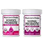 Physician's CHOICE Female Power Duo Pack - Probiotic + Probiotic for Women