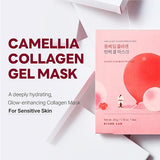 ROUND LAB Camellia Collagen Hydrogel Mask - 34g (Hydrating, Firming, Pore Minimizing)