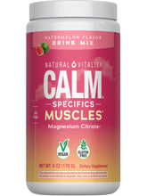Natural Vitality Calm Specifics Calmful Muscles Watermelon Flavor - Muscle Support Supplement 6 oz