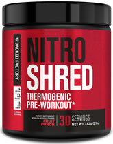 Jacked Factory NITROSURGE Shred Pre Workout - Fruit Punch, 30 Servings