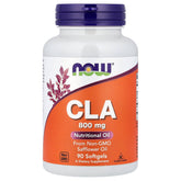 NOW Foods CLA 800mg - 90 Softgels | Conjugated Linoleic Acid for Fat Metabolism